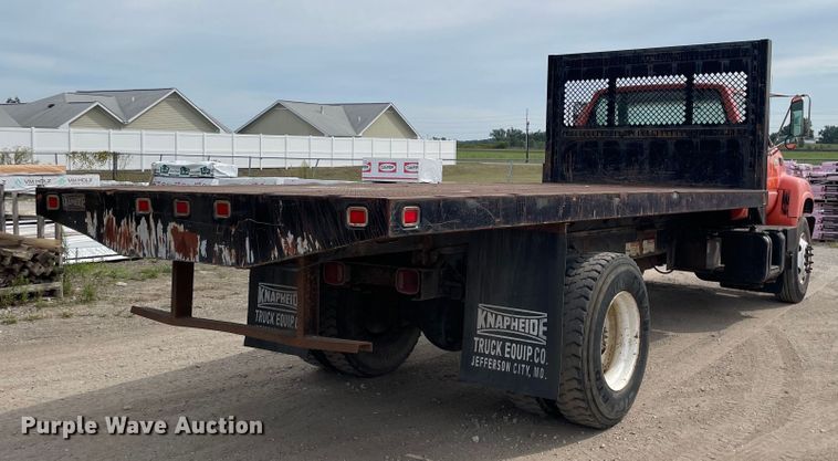 image for item KF9524 1999 Chevrolet C6500  dump flatbed truck