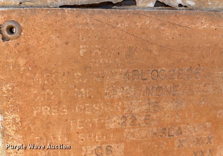 image for item KJ9761 1981 Fruehauf  pneumatic dry bulk trailer