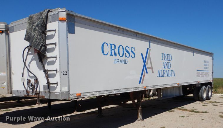 image for item LB9818 2002 Wilkens 0K2PA26ZCFSX  walking floor trailer