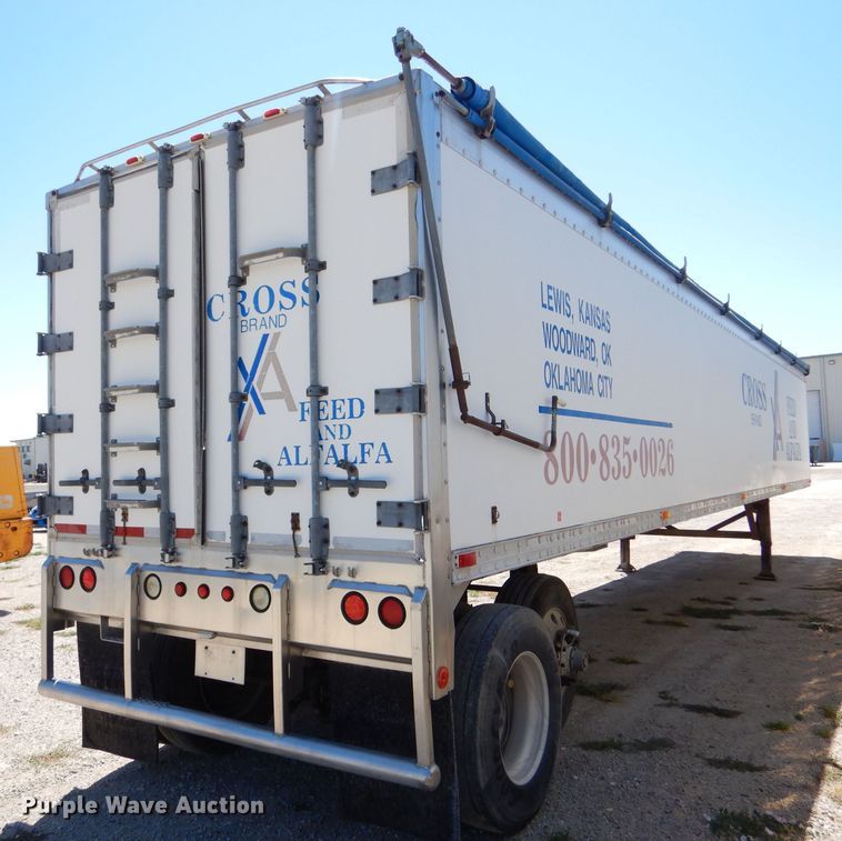 image for item LB9818 2002 Wilkens 0K2PA26ZCFSX  walking floor trailer