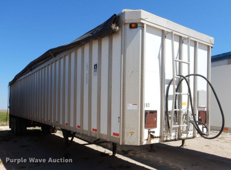 image for item LB9819 2005 Trail King  live bottom trailer