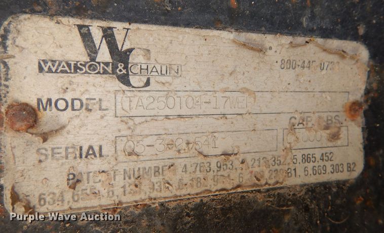 image for item LB9819 2005 Trail King  live bottom trailer