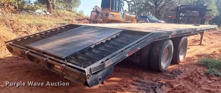 image for item LK9120 2000 Kargo King KK82EGN  equipment trailer