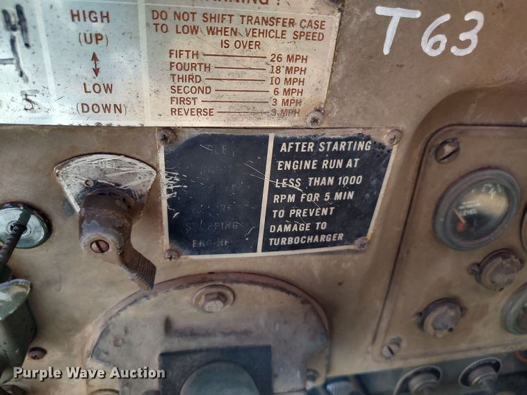 image for item LK9126 1967 Kaiser M52A2  semi truck