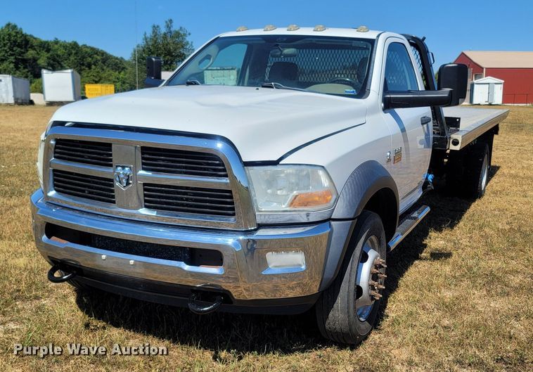 image for item LM9573 2012 Dodge Ram 5500HD  rollback truck