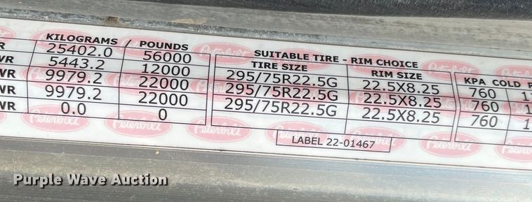 image for item MJ9063 2009 Peterbilt 388  semi truck