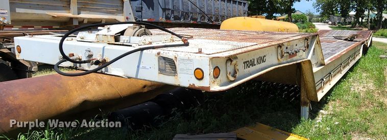 image for item MK9067 1992 Trail King TK70HTP-442  equipment trailer