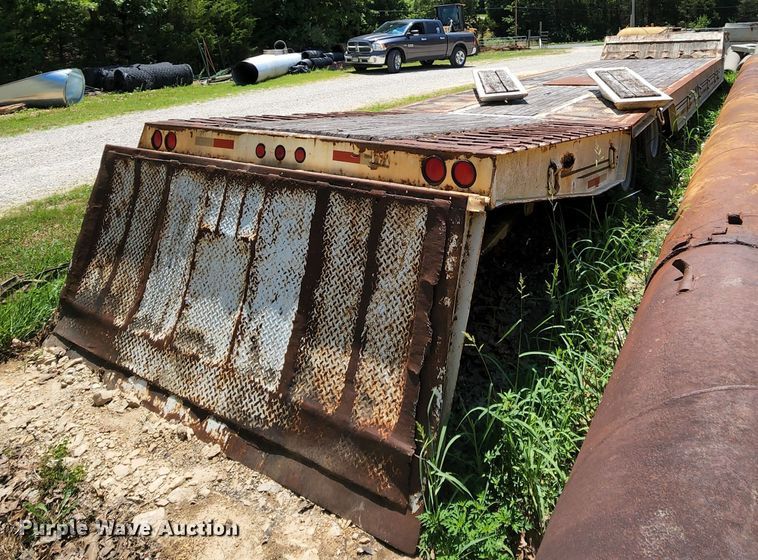 image for item MK9067 1992 Trail King TK70HTP-442  equipment trailer