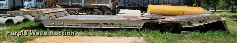 image for item MK9067 1992 Trail King TK70HTP-442  equipment trailer