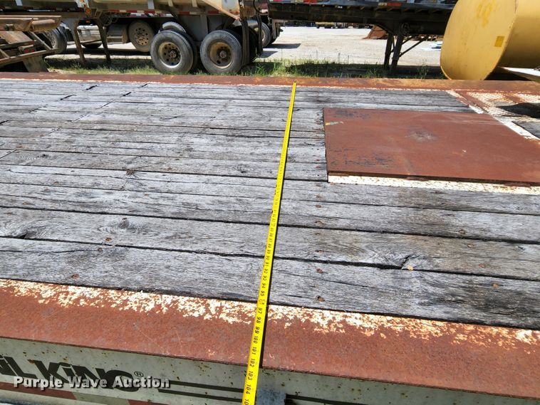 image for item MK9067 1992 Trail King TK70HTP-442  equipment trailer