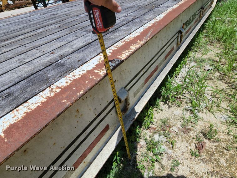 image for item MK9067 1992 Trail King TK70HTP-442  equipment trailer