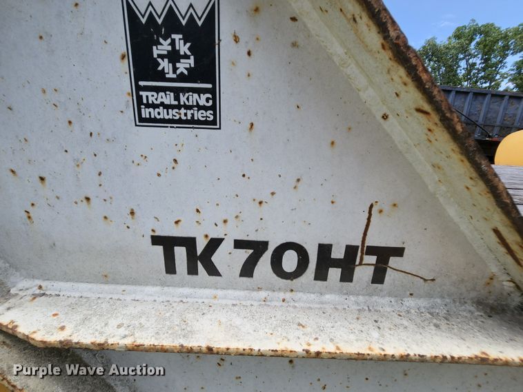 image for item MK9067 1992 Trail King TK70HTP-442  equipment trailer