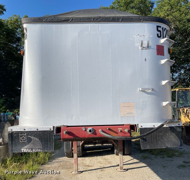 image for item MU9095 1999 TI Brook TK/AFRM  end dump trailer