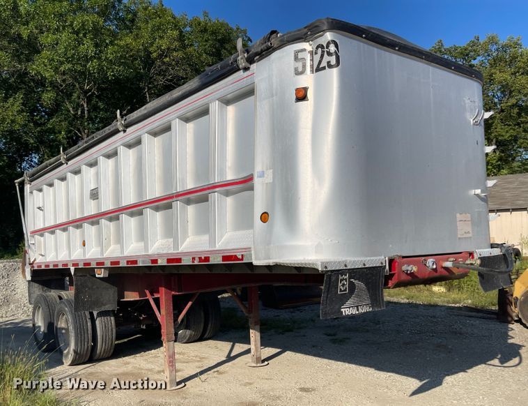 image for item MU9095 1999 TI Brook TK/AFRM  end dump trailer