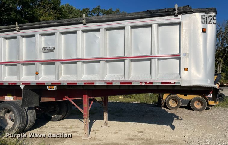 image for item MU9095 1999 TI Brook TK/AFRM  end dump trailer