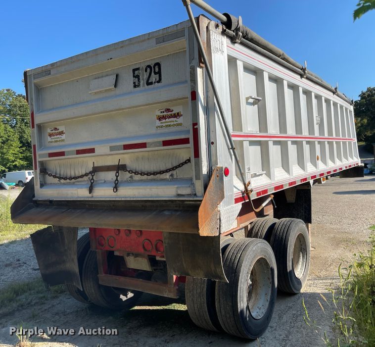 image for item MU9095 1999 TI Brook TK/AFRM  end dump trailer