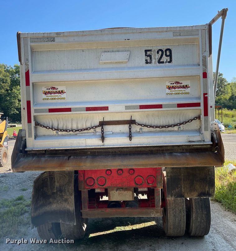 image for item MU9095 1999 TI Brook TK/AFRM  end dump trailer