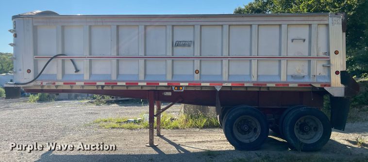 image for item MU9095 1999 TI Brook TK/AFRM  end dump trailer