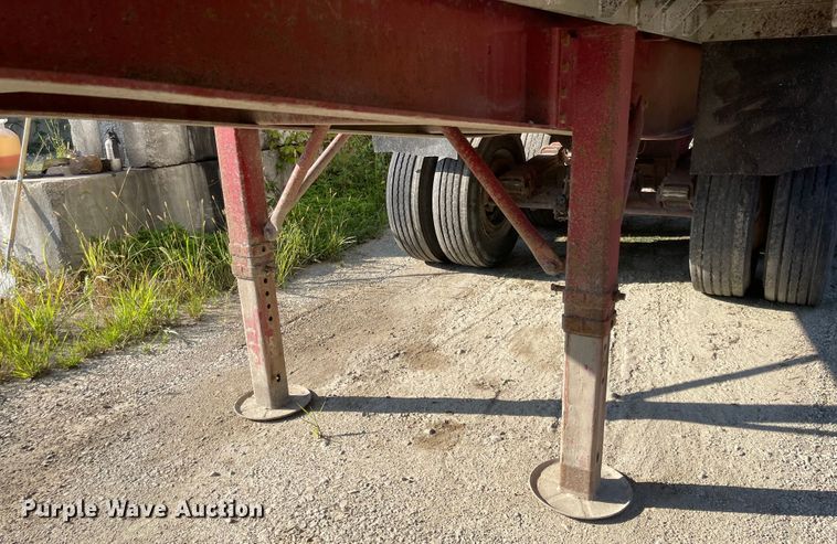 image for item MU9095 1999 TI Brook TK/AFRM  end dump trailer