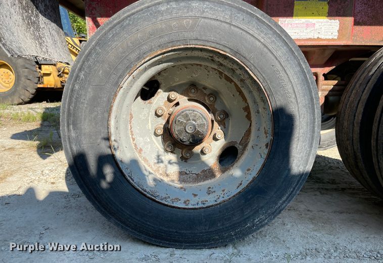 image for item MU9095 1999 TI Brook TK/AFRM  end dump trailer