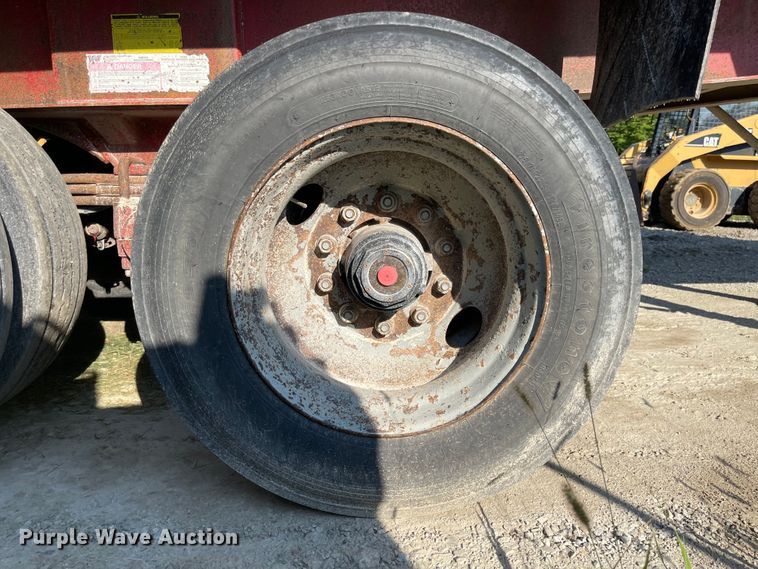 image for item MU9095 1999 TI Brook TK/AFRM  end dump trailer