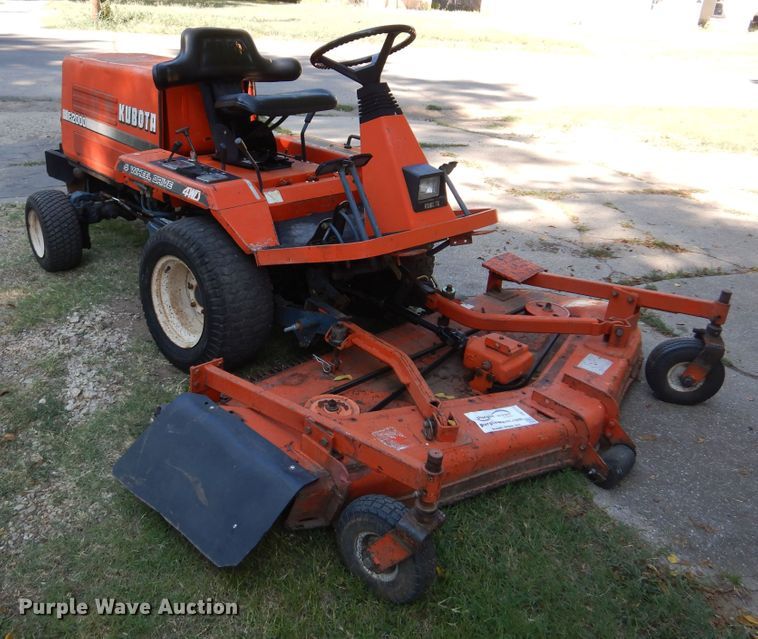 image for item DB7775 Kubota F2000  lawn mower