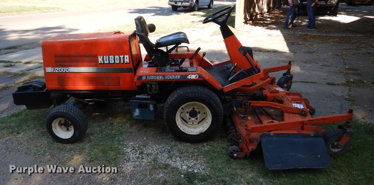 image for item DB7775 Kubota F2000  lawn mower