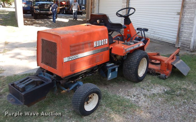 image for item DB7775 Kubota F2000  lawn mower