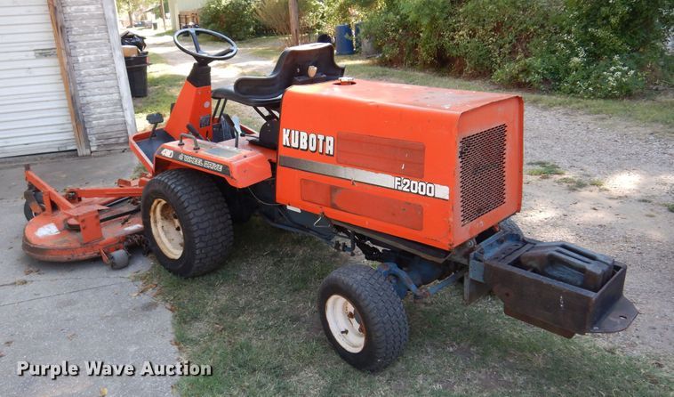 image for item DB7775 Kubota F2000  lawn mower