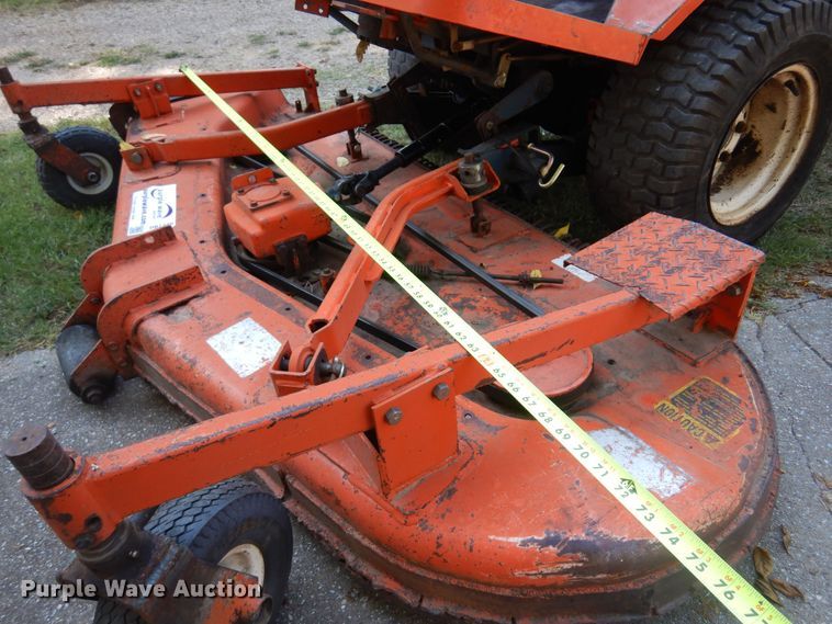 image for item DB7775 Kubota F2000  lawn mower