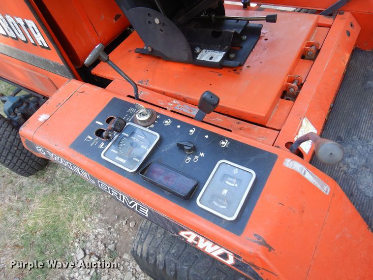 image for item DB7775 Kubota F2000  lawn mower