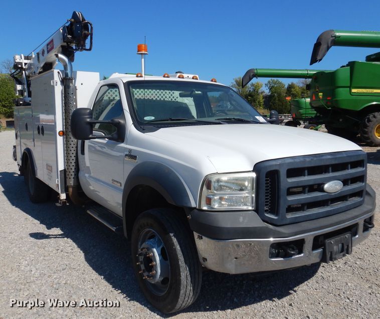 image for item DB7776 2007 Ford F550 Super Duty  utility / service truck