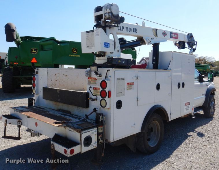 image for item DB7776 2007 Ford F550 Super Duty  utility / service truck