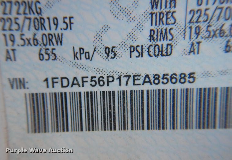 image for item DB7776 2007 Ford F550 Super Duty  utility / service truck