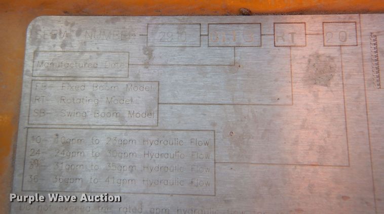 image for item DB7783 Turbosaw  skid steer saw