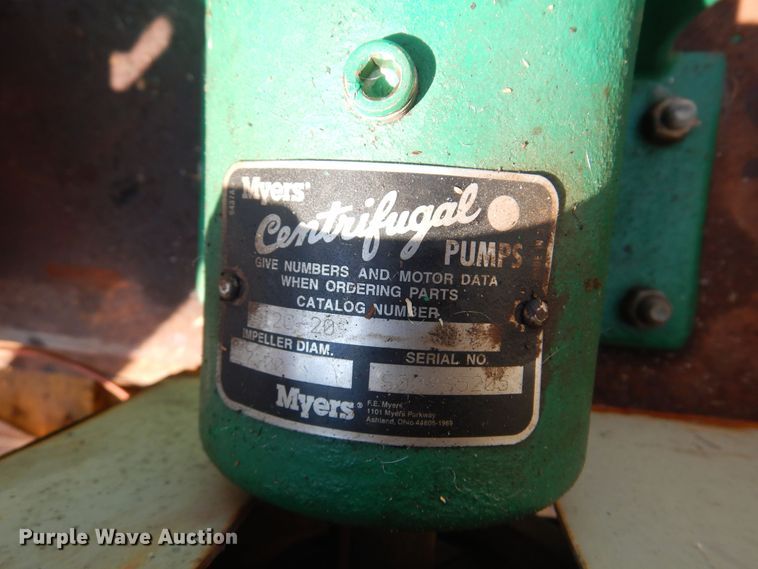 image for item DB7785 (6) Myers T2C-20 centrifugal pumps