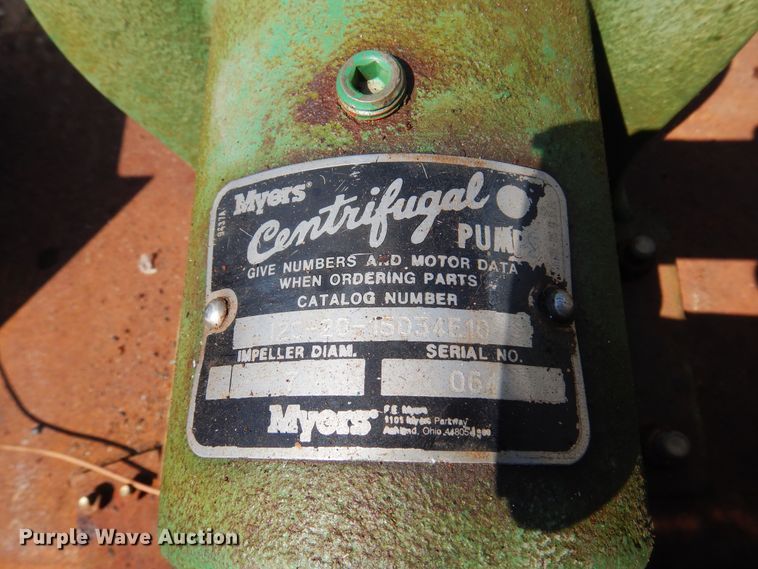 image for item DB7785 (6) Myers T2C-20 centrifugal pumps