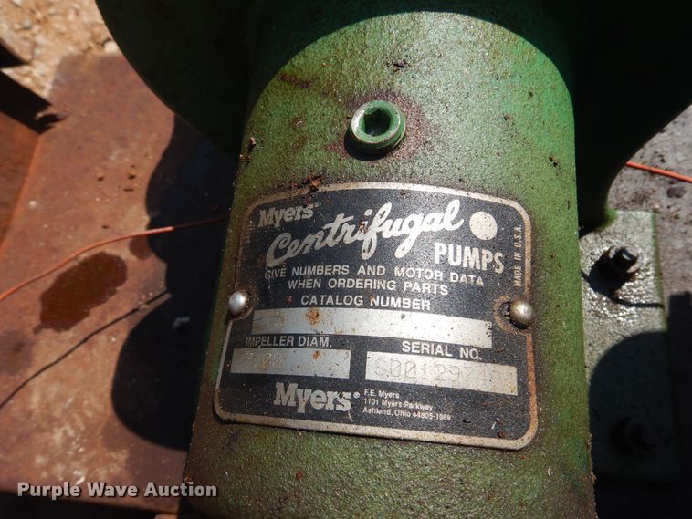 image for item DB7785 (6) Myers T2C-20 centrifugal pumps