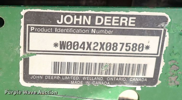 image for item DF8403 2002 John Deere Gator  utility vehicle
