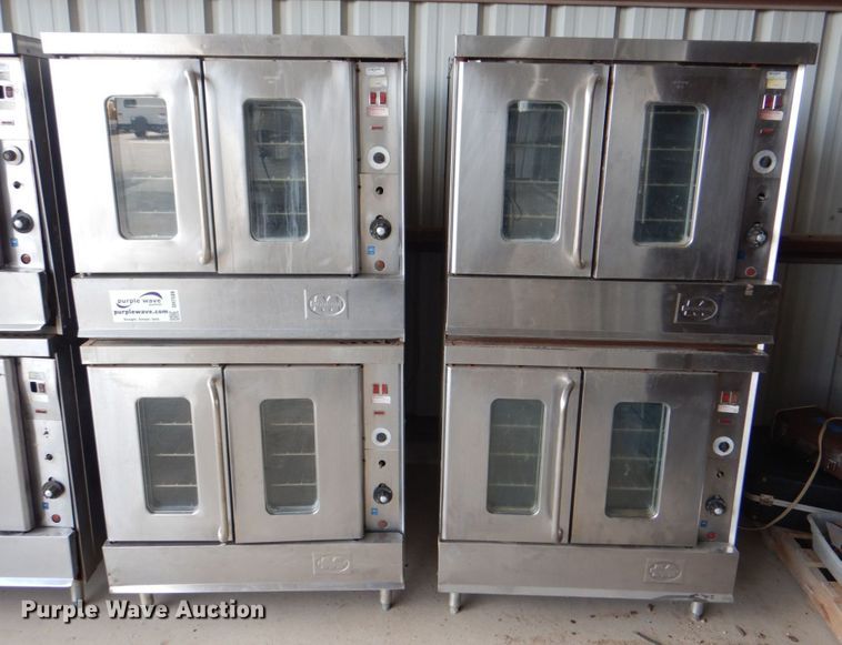 image for item DH7506 (4) Montague 2-115AG convection ovens