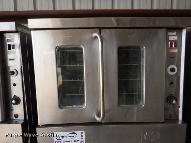 image for item DH7506 (4) Montague 2-115AG convection ovens