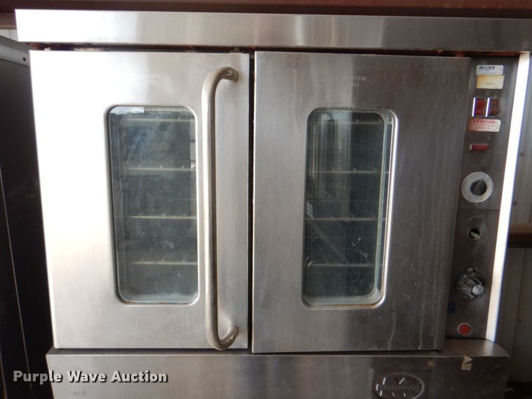 image for item DH7506 (4) Montague 2-115AG convection ovens