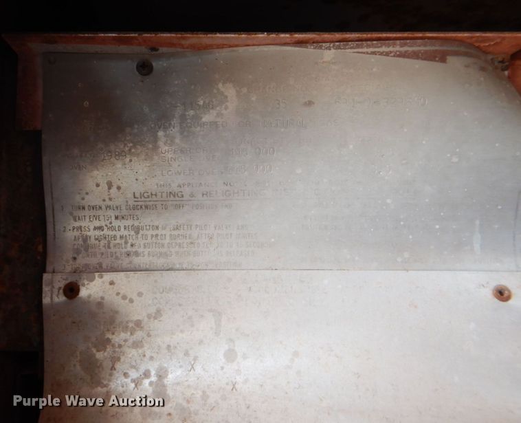 image for item DH7506 (4) Montague 2-115AG convection ovens