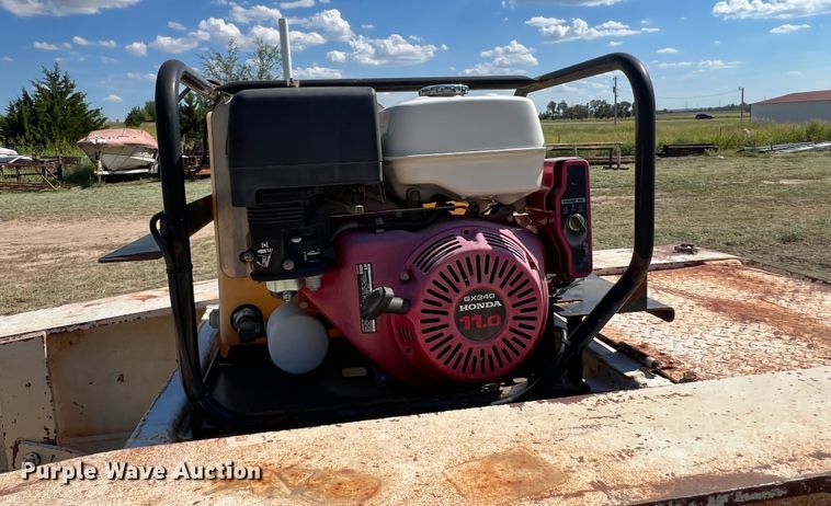 image for item DJ7727 1990 Trail King TK100HDG  lowboy equipment trailer