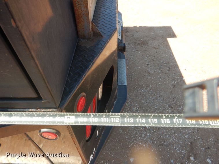 image for item DJ8996 2015 Chevrolet Silverado 3500HD  Crew Cab flatbed pickup truck