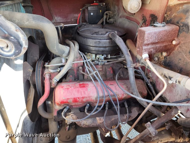 image for item DL6675 1968 International Loadstar 1600  dump flatbed truck