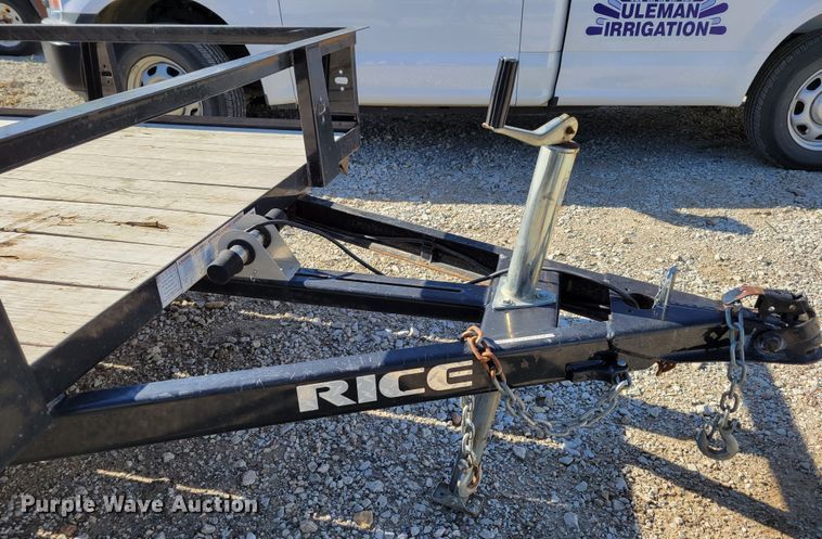 image for item DM8018 2018 Rice RSM7614  utility trailer