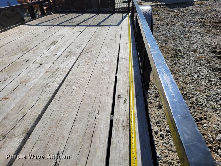 image for item DM8018 2018 Rice RSM7614  utility trailer