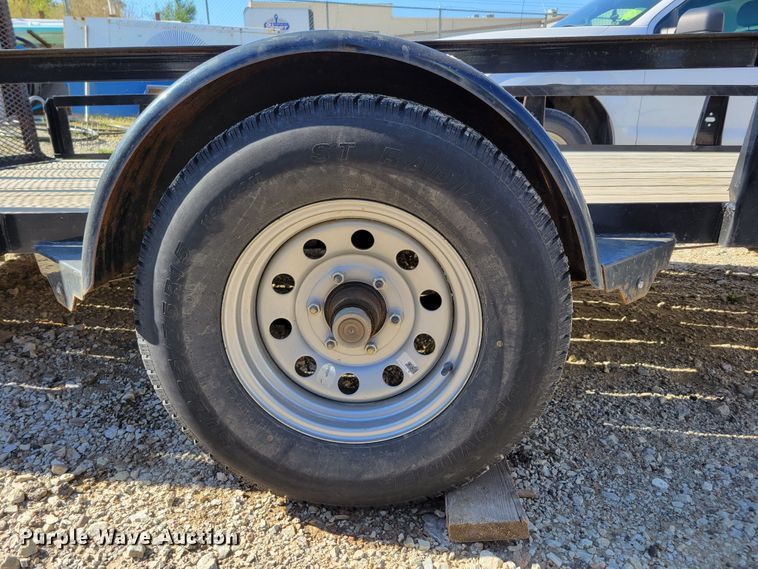 image for item DM8018 2018 Rice RSM7614  utility trailer