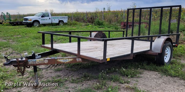 image for item DM8021 2013 H&H Trailers FD-306  utility trailer